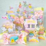 Festa Circo Rosa Decoração Studio e Pdf