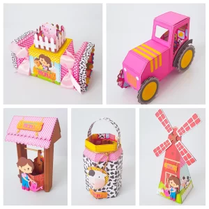 Festa Infantil Fazendinha Studio, Png e Pdf