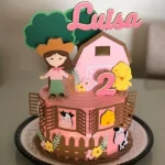 Festa Infantil Topo de Bolo Fazendinha Studio