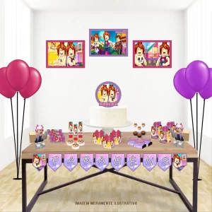 Festa Lembrancinhas Roblox Studio e Pdf