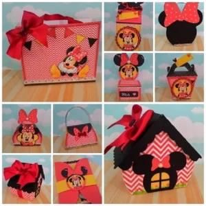 Festa Minnie Vermelha Studio e Pdf