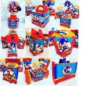 Festa Sonic Decoração Studio e Pdf
