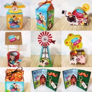 Festa Tema Bita Fazendinha Studio e Pdf