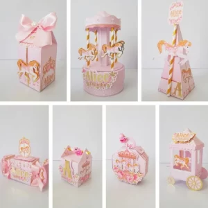 Festa Tema Carrossel Studio, Png e Pdf