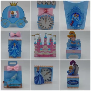 Festa Tema Cinderela Studio, Png e Pdf