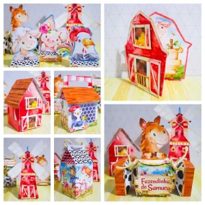 Festa Tema Fazendinha Aquarela Studio