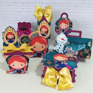 Festa Tema Frozen Anna Studio e Pdf