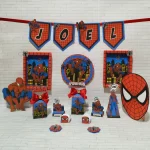 Festa Tema Homem Aranha Studio, Png e Pdf