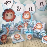 Festa Tema Leãozinho Studio, Png e Pdf