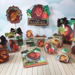 Festa Tema Rei Leão Studio, Png e Pdf