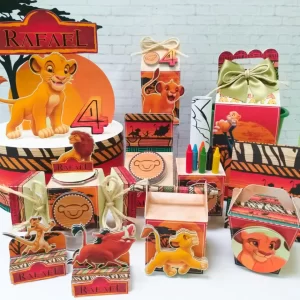 Festa Tema Rei Leão Studio e Pdf