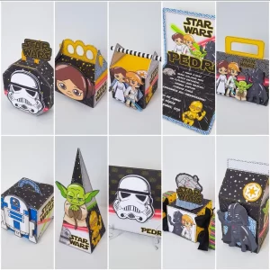 Festa Tema Star Wars Studio, Png e Pdf