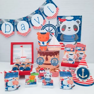 Festa Tema Ursinho Marinheiro Studio e Pdf