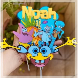 Festa Topo de Bolo do Bob Esponja Studio