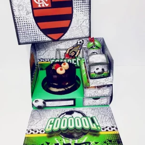 Festa na Caixa Tema Futebol Flamengo