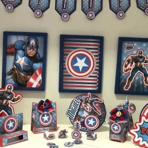 Festinha do Capitão América Studio e Pdf