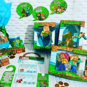 Pascoa Tema Minecraft Studio e Pdf