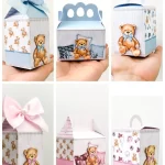 Silhouette Tema Chá de Revelação Ursinhos Studio