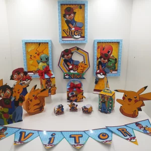 Tema Digital Pokemon Studio, Png e Pdf