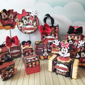 Tema Mickey e Minnie Studio, Png e Pdf