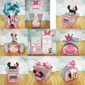 Tema Minnie Confeiteira Studio, Png e Pdf