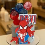 Tema Topo de Bolo Homem Aranha Studio