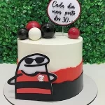 Tema Topper de Bolo flamengo Studio