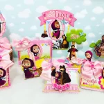 Tema de Aniversario Masha e o Urso Studio e Pdf