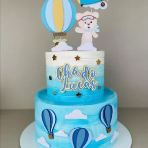 Tioi de Bolo Tema Ursinho Baloeiro Studio