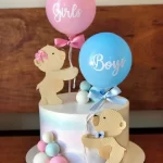 Topo Chá Revelação Tema Ursinhos Studio