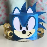 Topo De Bolo Tema Sonic Studio