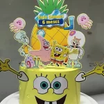 Topo de Bolo Bob Esponja Para Imprimir Studio