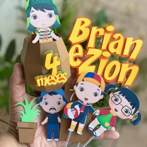 Topo de Bolo Tema Chaves Studio