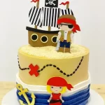 Topo de Bolo Tema Pirata Studio
