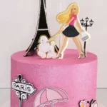 Topper de Bolo da Barbie Paris Studio