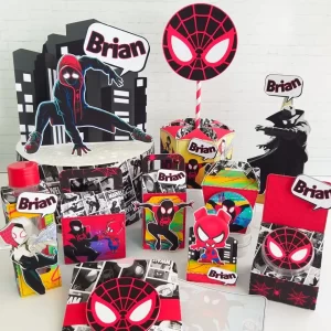 Festa Tema Homem Aranha Aranhaverso