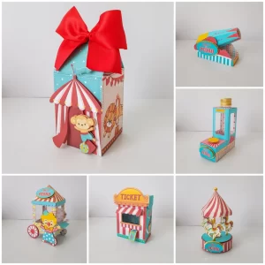 Aniversario Circo Menino Studio, Png e Pdf