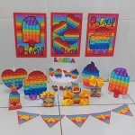 Aniversário Com Tema Pop It Studio