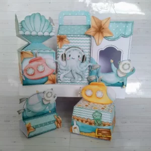 Aniversario Fundo do Mar Menino Studio