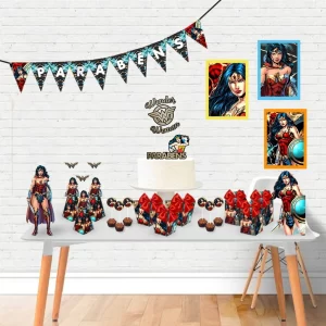 Aniversario Infantil Tema Mulher Maravilha