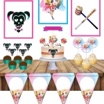 Aniversario Tema Arlequina Studio