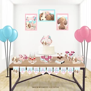 Aniversario Tema Cachorrinho Studio e Pdf