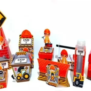 Aniversário Tema Construção Studio
