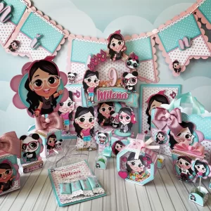 Aniversário Tema Luluca Studio, Png e Pdf