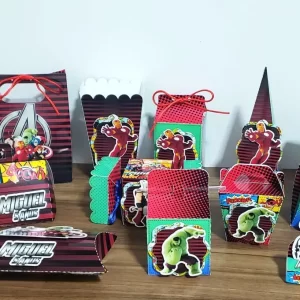 Aniversario Tema Vingadores Studio e Pdf