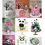 Arquivo Combo Topo de Bolo Panda Studio