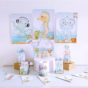 Arquivo de Corte Fundo do Mar Aquarela