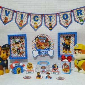 Arrumacao Patrulha Canina Studio, Png e Pdf