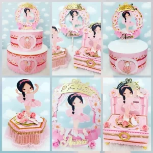 Bailarina Tema de Festa Studio e Pdf