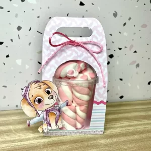 Caixa Copo Bolha Patrulha Canina Studio